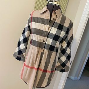 Burberry Brit plaid shirt